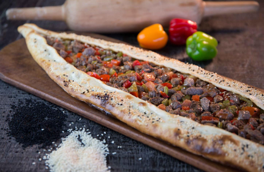 Meat Chops Pide